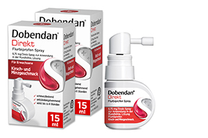 DOBENDAN Tiešais flurbiprofēna aerosols 8,75 mg/dos.mouth, 15 ml