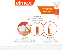 ELMEX Starpzobu birstes ISO izmērs 2 0,5 mm sarkanas, 8 gab