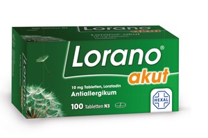 LORANO akūtas tabletes, 50 gab