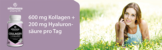 COLLAGEN 300 mg+Hyaluron 100 mg augstas devas kapsulas, 60 gab