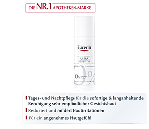 EUCERIN SEH UltraSensitive normālai un jauktai ādai, 50 ml