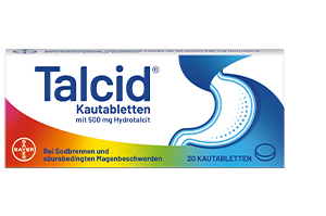 TALCID Košļājamās tabletes, 50 gab
