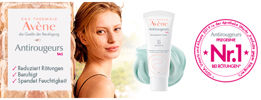 AVENE Antirougeurs dienas nomierinošais krēms SPF 30, 40 ml