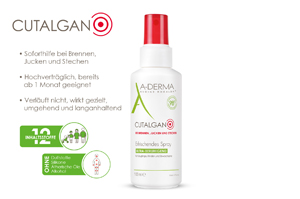 A-DERMA CUTALGAN atsvaidzinošs aerosols, 100 ml