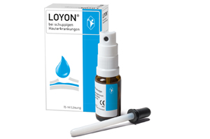 LOYON zvīņveida ādas slimību ārstēšanai Šķīdums, 15 ml