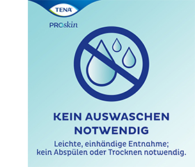 TENA WET Salvetes 3in1, 48 gab
