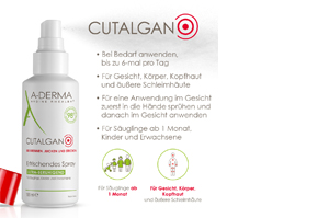 A-DERMA CUTALGAN atsvaidzinošs aerosols, 100 ml