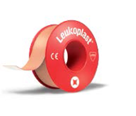 LEUKOPLAST 2,5 cmx5 m, 12 gab