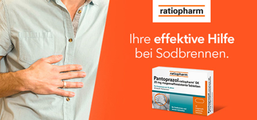 PANTOPRAZOL-ratiopharm SK 20 mg zarnās apvalkotās tabletes, 7 gab