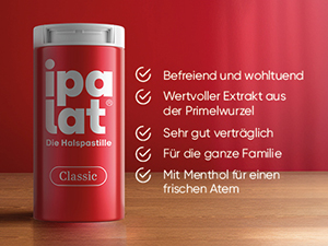 IPALAT Gremošanas pastilas klasiskās, 120 gab