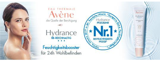 AVENE Hydrance BB bagātīgs tonēts mitrinošs krēms, 40 ml