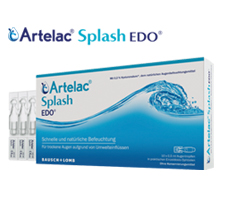 ARTELAC Splash EDO acu pilieni, 30X0,5 ml