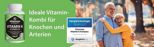 VITAMIN K1+K2 komplekss augstas devas vegānu kapsulas, 120 kapsulas