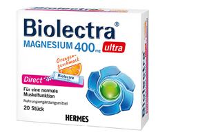 BIOLECTRA Magnijs 400 mg ultra Direct Orange, 20 gab