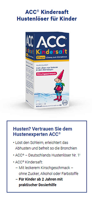 ACC Bērnu sula, 100 ml