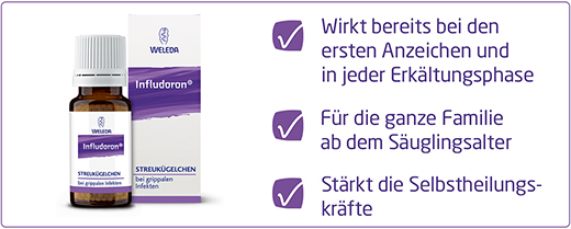 INFLUDORON Smidzinātās granulas, 50 g
