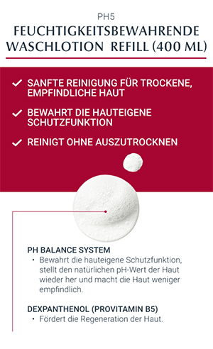EUCERIN pH5 mazgāšanas losjons jutīgai ādai, 400 ml
