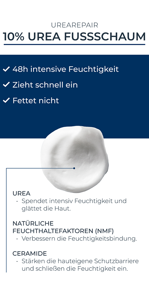 EUCERIN UreaRepair PLUS Kāju putas 10%, 150 ml