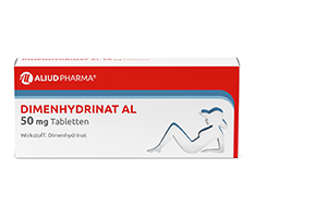 DIMENHYDRINAT AL 50 mg tabletes, 20 gab