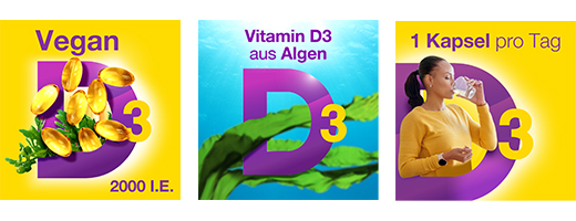 VIGANTOLVIT 2000 I.U. D3 vitamīna vegānu mīkstās kapsulas, 120 gab