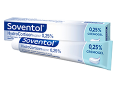 SOVENTOL Hidrokortizona acetāta 0,25% krēms, 50 g