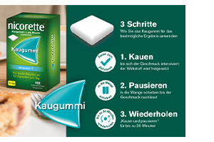 NICORETTE Košļājamā gumija 4 mg baltmētras, 30 gab
