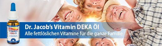 VITAMIN DEKA Dr Jacob's eļļas pilieni, 20 ml