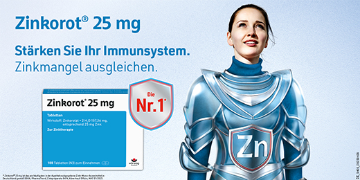 ZINKOROT 25 mg tabletes, 20 gab