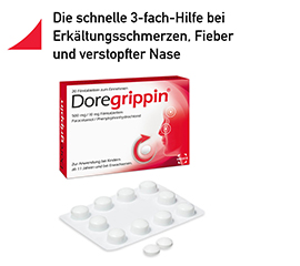 DOREGRIPPIN Tabletes, 20 gab
