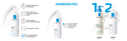 ROCHE-POSAY Lipikar Fluide, 400 ml