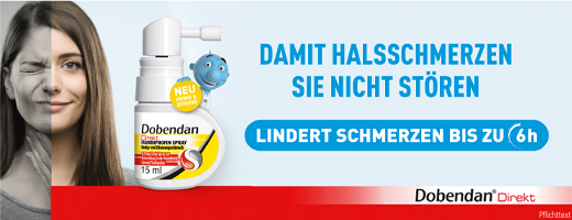 DOBENDAN Tiešā Flurbiprofēna izsmidzināms medus & Citrons, 15 ml