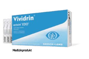 VIVIDRIN ektoīns EDO acu pilieni, 10X0,5 ml