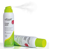EFASIT Izsmidzināms dezodorants kājām, 150 ml