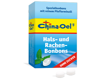 CHINA ÖL Pastilas pret kaklu un klepu bez cukura, 40 g