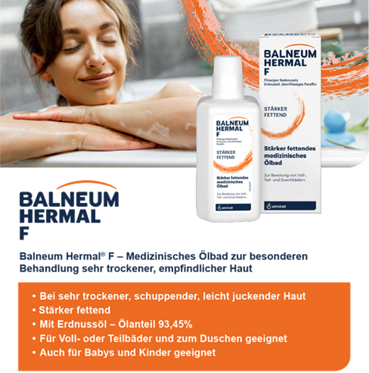 BALNEUM Hermal F šķidrās vannas piedeva, 200 ml