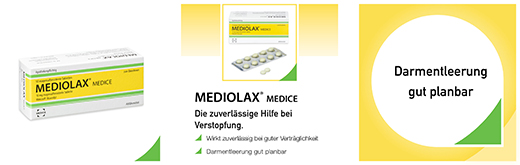 MEDIOLAX Medice zarnās apvalkotās tabletes, 50 gab