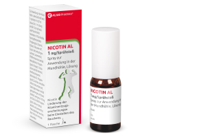 NICOTIN AL 1 mg/smidzināms aerosols iekšķīgai lietošanai, 1 gab