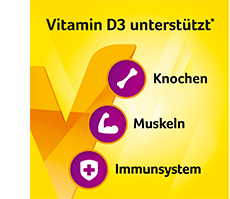 VIGANTOLVIT 2000 I.U. D3 vitamīna putojošas tabletes, 60 gab