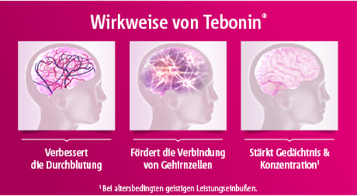 TEBONIN Konzent 240 mg apvalkotās tabletes, 30 gab