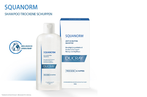 DUCRAY SQUANORM Šampūns pret sausām blaugznām, 200 ml