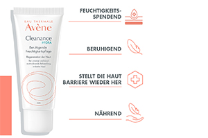 AVENE Cleanance HYDRA nomierinošs mitrinošs līdzeklis, 40 ml