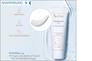 AVENE Hydrance viegla mitrinoša emulsija, 40 ml