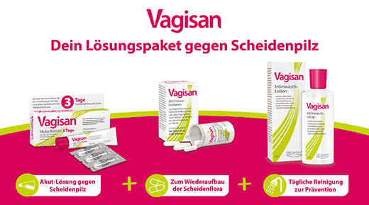 VAGISAN Myko Kombi 3 dienu, 1 P