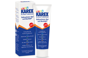 KAREX Bērnu zobu aizsardzības želeja, 50 ml