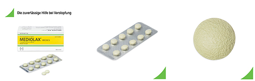 MEDIOLAX Medice zarnās apvalkotās tabletes, 50 gab