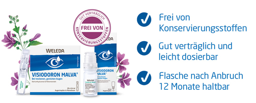 VISIODORON Malva acu pilieni, 10 ml