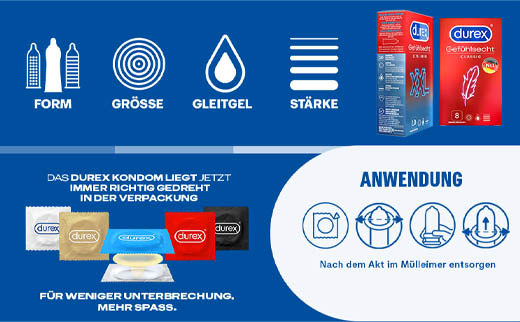 DUREX naturals prezervatīvi ar ūdens bāzes lubrikantu, 10 gab
