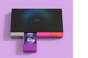 DUREX "Fun Explosion" prezervatīvu maisījums, 4 veidi, 40 gab