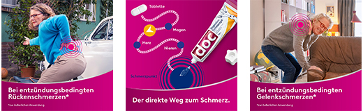 DOC IBUPROFEN Pretsāpju želeja 5%, 200 g