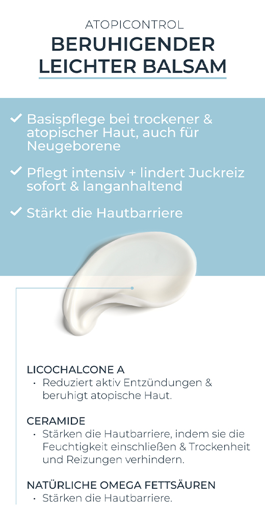 EUCERIN AtopiControl balzams, 200 ml